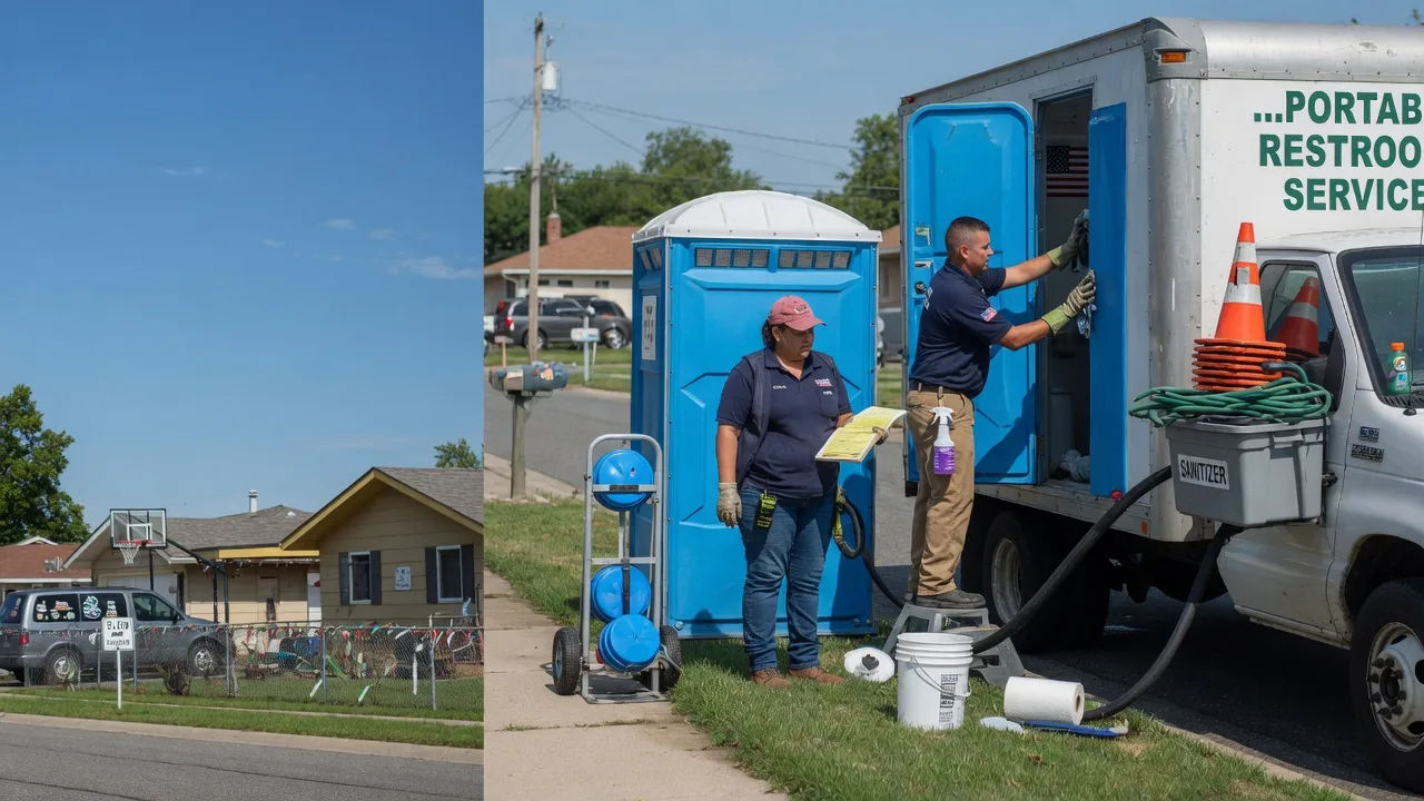 Portable Toilet Rental in Spickard, MO near me